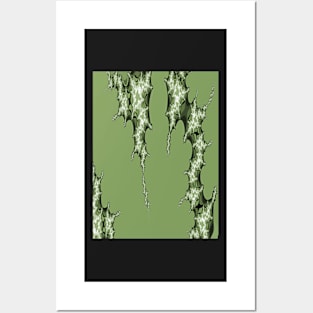 Green Lightnings Posters and Art